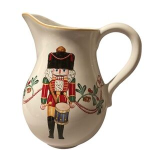 Block Spal Whimsy Christmas Vintage 1992 Pitcher